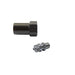 Snow Performance water methanol nozzle holder with 1/8in NPT to 1/4in quick-connect, low profile straight design.