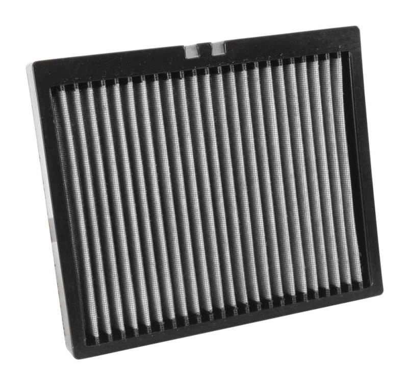 K&N Engineering cabin air filter for Chevy Cruze 2011-2015 and Cadillac SRX 2011-2016, showing the clean filter element.