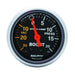 AutoMeter Sport-Comp 52mm mechanical boost gauge showing 20 PSI, with black face and chrome bezel for automotive performance monitoring.