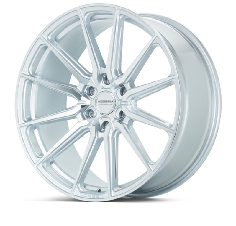 Vossen HF6-1 22-inch silver polished forged wheel with deep face, 6x135 bolt pattern, ET20 offset, 87.1 bore for vehicles