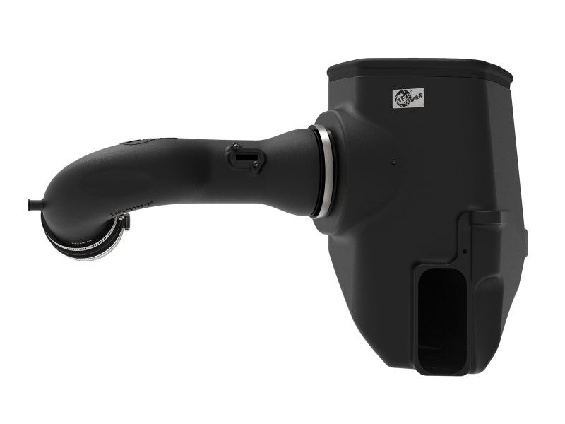 aFe MagnumFORCE Stage-2 Pro Dry S cold air intake system for 2019 GM Silverado/Sierra 1500 V8 6.2L engine with air filter and intake tubing