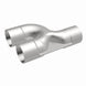MagnaFlow Smooth Trans Y pipe, 2.50-inch stainless steel, 90-degree Y pipe for exhaust systems, shown in the image.