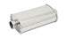 Vibrant StreetPower oval muffler with 5x9x15 inch body, 4-inch inlet and outlet, shown with polished metal finish.