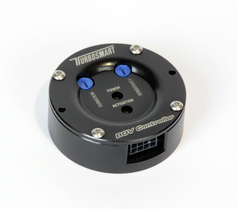 Turbosmart BOV controller kit in black with controller and hardware for boost management, no BOV included.