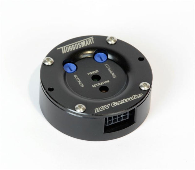 Turbosmart BOV controller kit in black with controller and hardware for boost management, no BOV included.