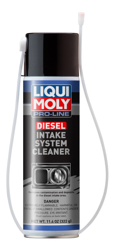 LIQUI MOLY Pro-Line Diesel Intake System Cleaner aerosol can for cleaning diesel engine intake systems, additives product.