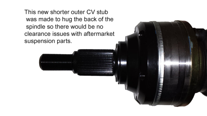 DSS Driveshaft Shop Chevrolet C7 Corvette Level 5 rear axle left side with differential, high-performance automotive axle part.
