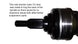 DSS Driveshaft Shop Chevrolet C7 Corvette Level 5 rear axle left side with differential, high-performance automotive axle part.