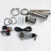 Granatelli 4.0-inch stainless steel electronic exhaust cutout showing polished metal construction and control mechanism