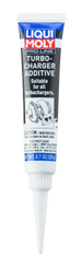 LIQUI MOLY Pro-Line Turbocharger Additive bottle showing label and packaging for engine performance enhancement.