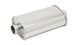 Vibrant StreetPower Oval Muffler with 5x9x15 inch dimensions, long body, 2.25 inch I.D. and out center-center, metal construction.