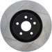StopTech Power Slot front right slotted brake rotor for 2009 Pontiac G8 GXP and 2010 Camaro SS 8-cylinder models.