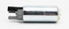 Walbro 350lph high pressure fuel pump with 11mm inlet, 180-degree outlet, shown in a close-up image.