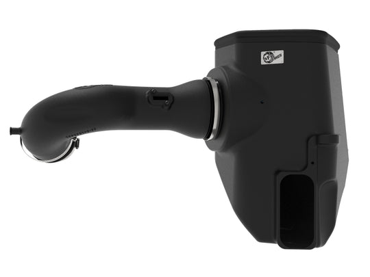 aFe Magnum FORCE Stage-2 Pro 5R cold air intake installed in a 2019-2020 GM Silverado/Sierra 1500 V6 4.3L engine bay