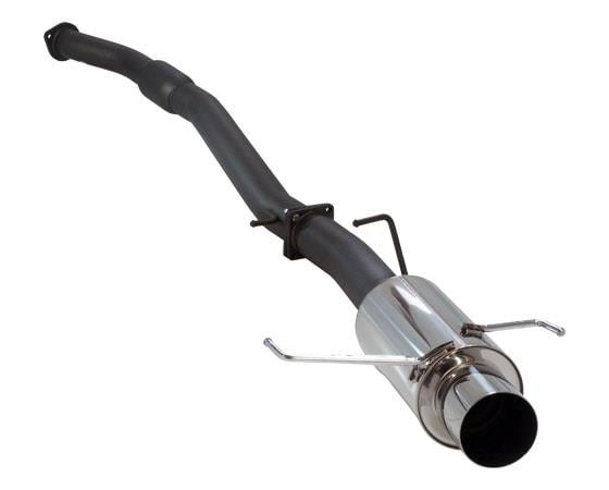 HKS Hi-Power 409 catback exhaust system for Nissan ECR33 RB25DET, stainless steel performance exhaust with polished tips.