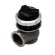 Turbosmart GenV CompGate40 black external wastegate with 7psi boost pressure setting, made for turbocharged engines.