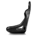 Black Sparco Sprint race seat with racing harness slots and supportive design for high-performance driving.