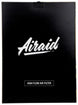 Airaid Chevy Silverado 1500 V8-5.3L direct replacement air filter, rectangular filter with pleated media for V8 truck engine.