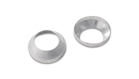 Vibrant 30 degree conical seals with 19.55mm ID, pack of 2, fitting components for plumbing or hydraulic systems.