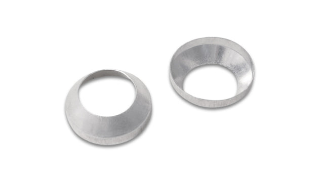 Vibrant 30 degree conical seals with 19.55mm ID, pack of 2, fitting components for plumbing or hydraulic systems.