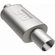 MagnaFlow muffler with tip, model RS 14X5X8, featuring polished exhaust tip and durable stainless steel construction.