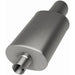 MagnaFlow muffler with chrome tip, rectangular shape, model RS 14X5X8, 2.25/4 inch inlet and outlet, automotive exhaust component