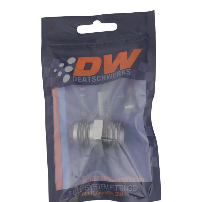 DeatschWerks 10AN ORB male to male fitting with O-ring, high-quality fuel line adapter for automotive performance applications