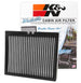 K&N Engineering cabin air filter for Chevy Cruze 2011-2015 and Cadillac SRX 2011-2016, clean and fresh air filtration.