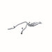 MBRP catback exhaust system for 2003-2007 Chevy/GMC 2500 HD 6.0L, dual split side exhaust pipes, stainless steel construction