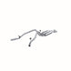MBRP catback exhaust system for 2003-2007 Chevy/GMC 2500 HD 6.0L, dual split side exhaust pipes, stainless steel construction