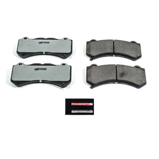 PowerStop Z26 Extreme Street brake pads with hardware for 2016-2019 Cadillac ATS front performance braking system.