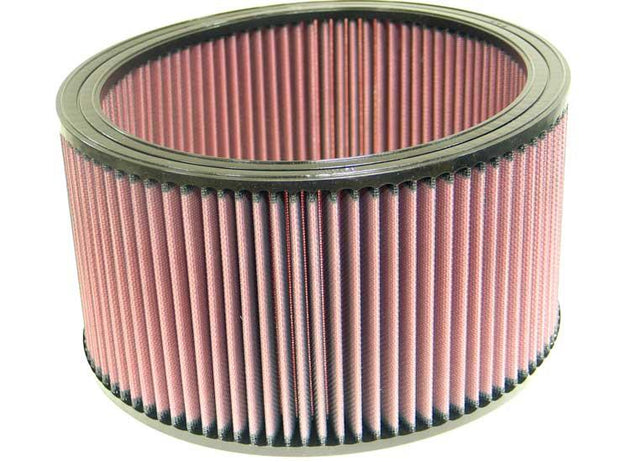 K&N Engineering round replacement air filter, 11-inch diameter, drop-in type, with 9-1/4 inch ID and 6 inch height, for automotive use.