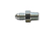 Steel Vibrant -3AN to 1/8 inch NPT straight adapter fitting with smooth threading and durable construction.
