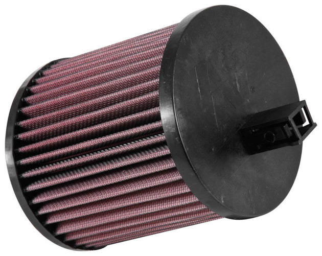 K&N Engineering drop-in air filter for 2016 Cadillac ATS-V V6-3.6L engine, showing the clean, reusable filter element.