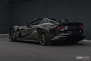 Vossen forged NF11 21-inch gloss black front wheel for Ferrari 812 Superfast/GTS, 5x114.3 bolt pattern, ET32 offset.
