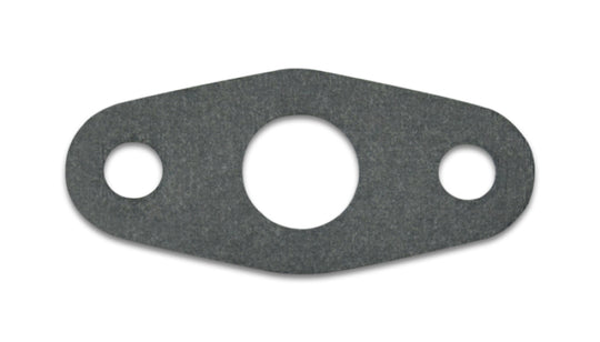 Vibrant oil drain flange gasket for engine, matching part 2853, made of durable material, shown in close-up view.