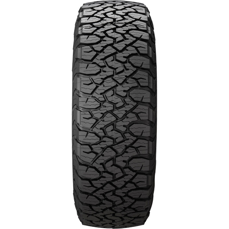 BFGoodrich All Terrain T/A KO3 LT275/65R20 off-road UTV tire showing rugged tread pattern on a vehicle wheel.