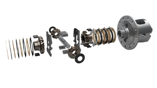 Eaton Posi Differential with 30 spline, 1.32-inch axle diameter, suitable for 2.73+ ratios, showing the differential unit.
