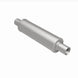 MagnaFlow Mag SS muffler with 14x4x4 inch size and dual 2x2 inlet/outlet, stainless steel construction, for vehicle exhaust system.