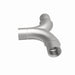MagnaFlow 2.50-inch stainless steel smooth transition T connecting pipe with 90/90 degree bends for exhaust systems.