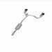 Magnaflow catback performance exhaust system for 2021 GMC Yukon V8 6.2L Street Series, showing the stainless steel pipes and mufflers