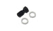 Vibrant M16 x 1.5 banjo bolt fitting with 34mm length, showcasing a vibrant-colored metal bolt for automotive or hydraulic use.