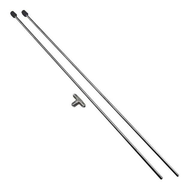 Nitrous Express plumbing kit hoses for dual vent purge system, featuring durable fittings and flexible tubing.