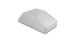 Vibrant I/C end tank for forced induction, 6-inch wide, 12-inch long, 4-inch tall, made of 5052 aluminum, with horizontal I/C core