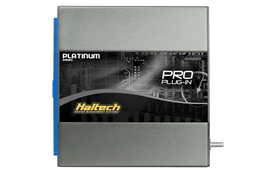 Haltech Platinum PRO Direct Kit for programmers and tuners, featuring electronic components and connectors on a circuit board.
