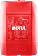 Motul Transmission Gear Competition 75W140 synthetic ester gear oil in a 20L jerry can, suitable for high-performance transmissions.