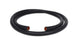 Vibrant black 5/8 inch (16mm) ID silicon heater hose, 5-foot reinforced silicone hose for automotive or industrial use.