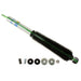 Bilstein 5125 Series lifted truck shock absorber showing collapsed and extended views with metal body and mounting points