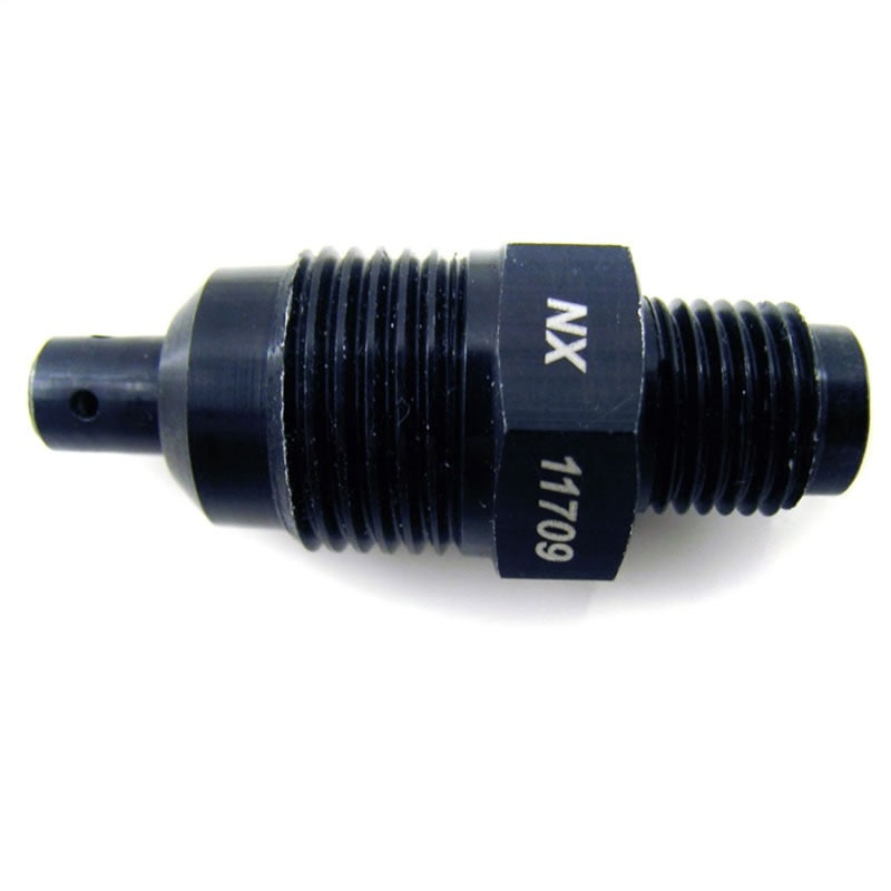 Nitrous Express NHRA Safety Blow-Off kit for all NX valves with female threads, rated for 3000 PSI, used in blow-down setups.
