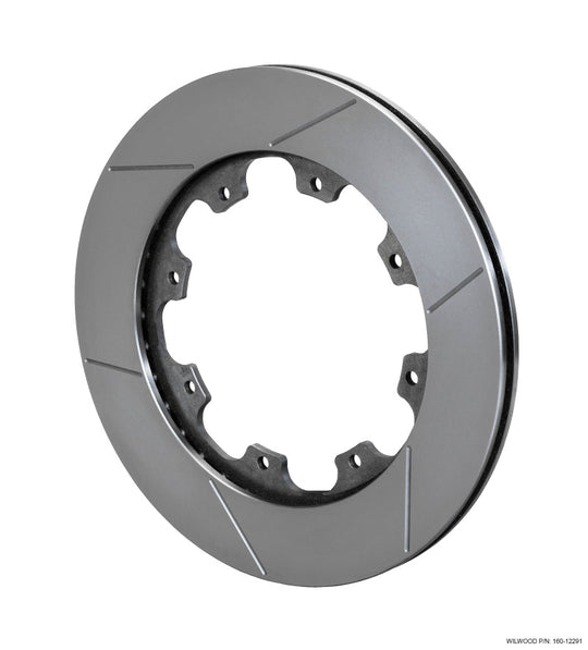 Wilwood GT36 SPC-37 2-piece brake rotor, right-hand, 12.19-inch diameter, 0.810-inch thick, 8 on 7.00-inch bolt pattern